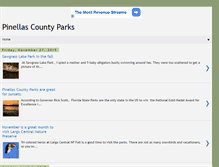 Tablet Screenshot of pinellascountyparks.org